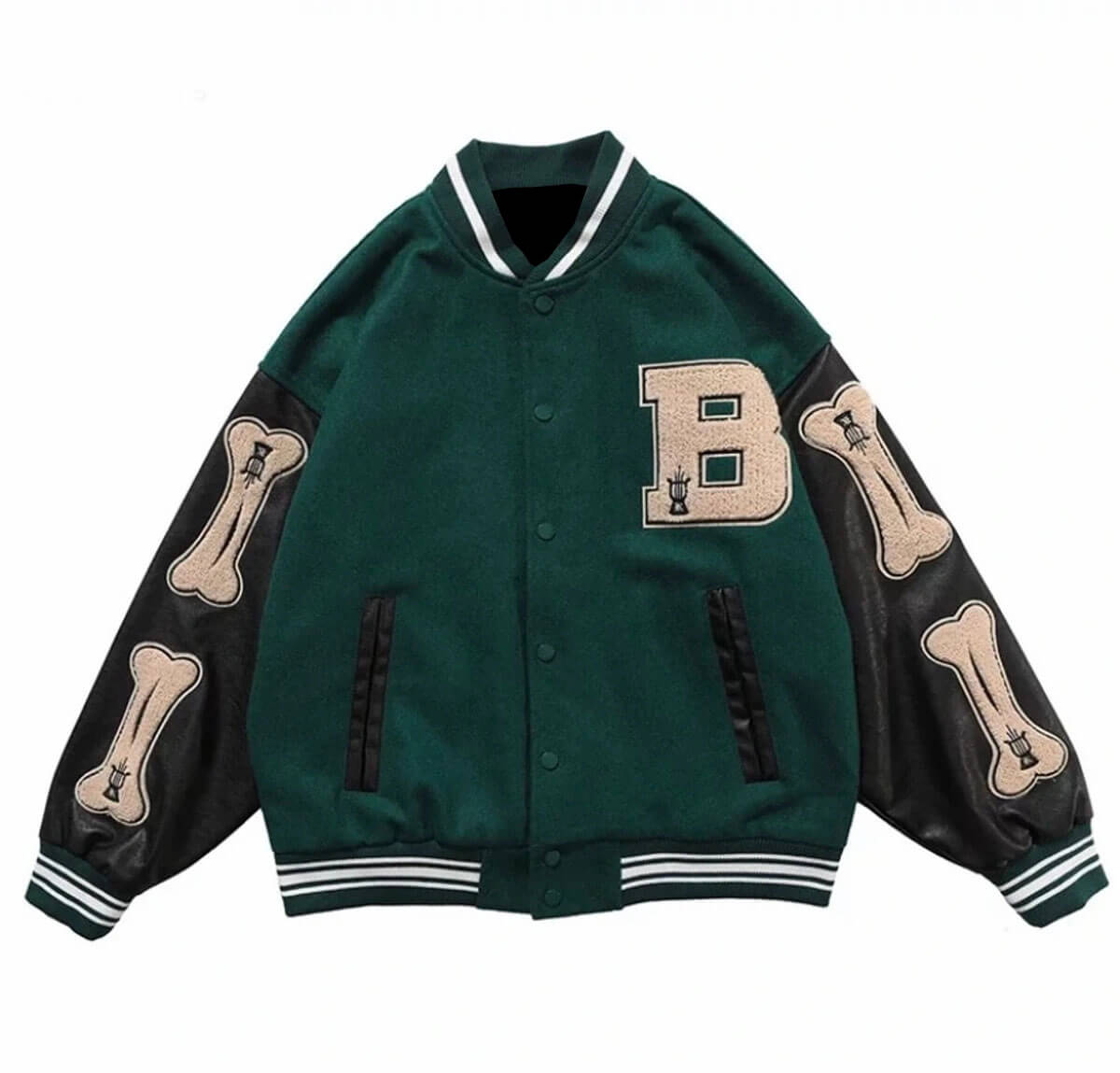 green varsity jackets