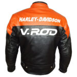 Harley Davidson V Rod Motorcycle Racing Leather Jacket