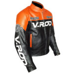Harley Davidson V Rod Motorcycle Racing Leather Jacket
