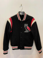 Vintage Black Owl Varsity Letterman Jacket