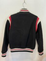 Vintage Black Owl Varsity Letterman Jacket