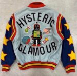 Vintage Hysteric Glamour Atomic Robot Varsity Jacket