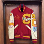 Vintage Mickey Mouse Music Athletic School Jacket