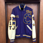 Vintage Road Runner Athletics School Varsity Jacket