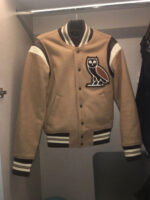 Vintage_Beige_Owl_Varsity_Letterman_Jacket