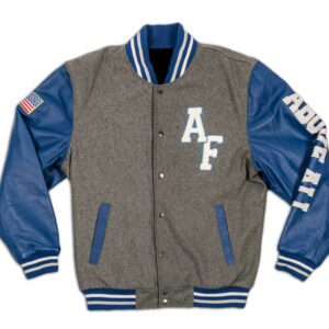Air Force Wings Logo Above All Varsity Jacket