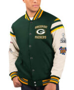 Bay Packers Home Team Varsity Jacket