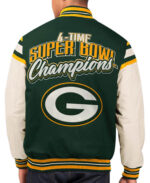 Bay Packers Home Team Varsity Jacket