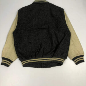 Black 90s Mcgregor American Spirit Varsity Jacket