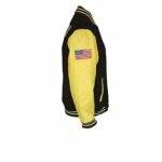Black Gold Vietnam Vet Veteran Varsity Jacket
