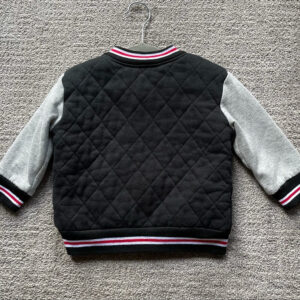 Black Mickey Mouse Varsity Jacket