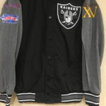 Black Oakland Las Vegas Raiders Jacket