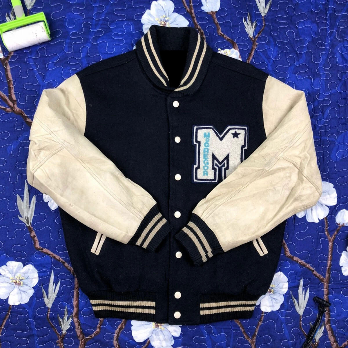 Mighty Ducks Letterman Jacket For Men's and Women's
