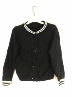 Black Vision Street Wear Varsity Jacket