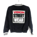 Black Vision Street Wear Varsity Jacket