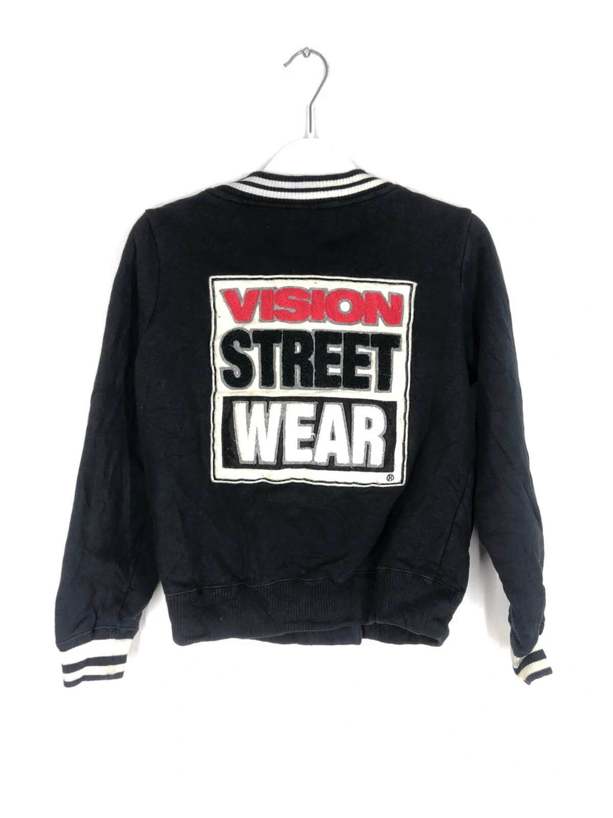 Black Vision Street Wear Varsity Jacket (2) Black Vision Street Wear Varsity Jacket