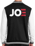 Black White Classic Varsity Letterman Jacket