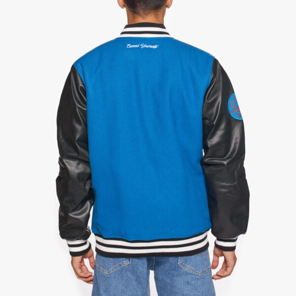 Blue Black Prozis Baseball Varsity Jacket
