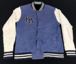 Blue Vintage Kriff Mayer Varsity Jacket