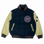 Blue Vintage Mcgregor Letterman Varsity Jacket