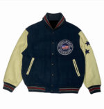 Blue Vintage Mcgregor Letterman Varsity Jacket