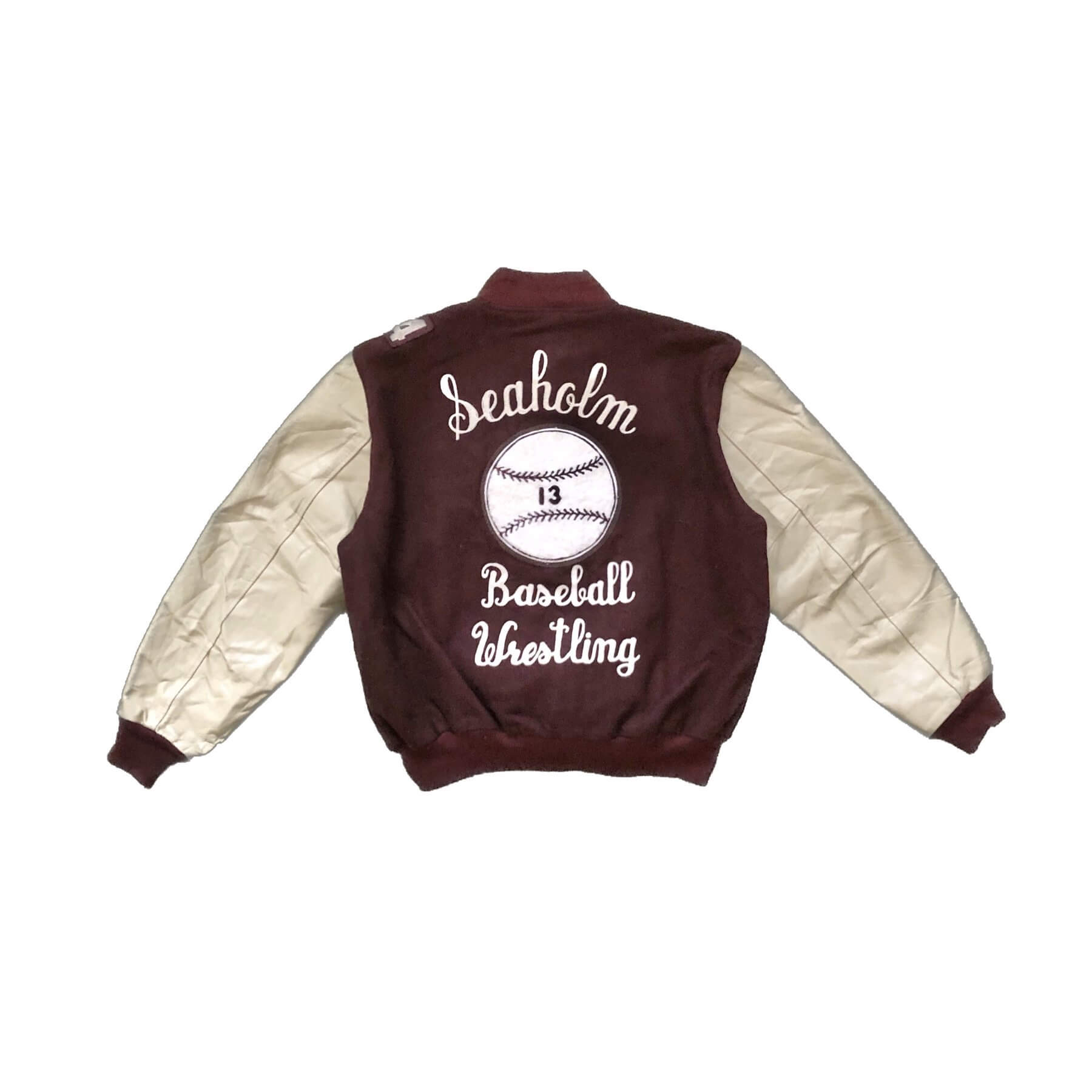 Brown 1985 Birmingham Blazers Soccer Varsity Jacket (2) Brown 1985 Birmingham Blazers Soccer Varsity Jacket