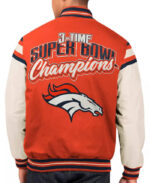 Denver Broncos Letterman Varsity Jacket