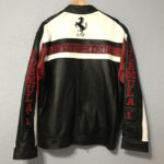 Ferrari Formula One Motorcycle Leather Jacket