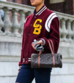 Gossip Girl Jordan Alexander University Letterman Jacket