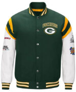 Green Bay Packers Home Team Varsity Jacket