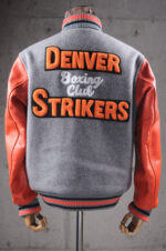 Grey Gary 36 Letterman Varsity Jacket