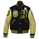 Houghton Winter Sports Club Letterman Varsity Jacket
