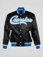 Kobe Bryant Black Crenshaw 24 Satin Jacket