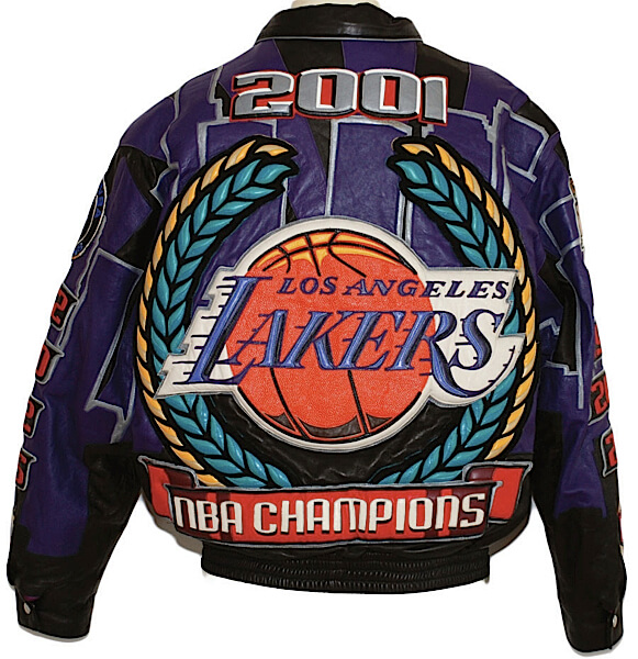 lakers black championship jacket