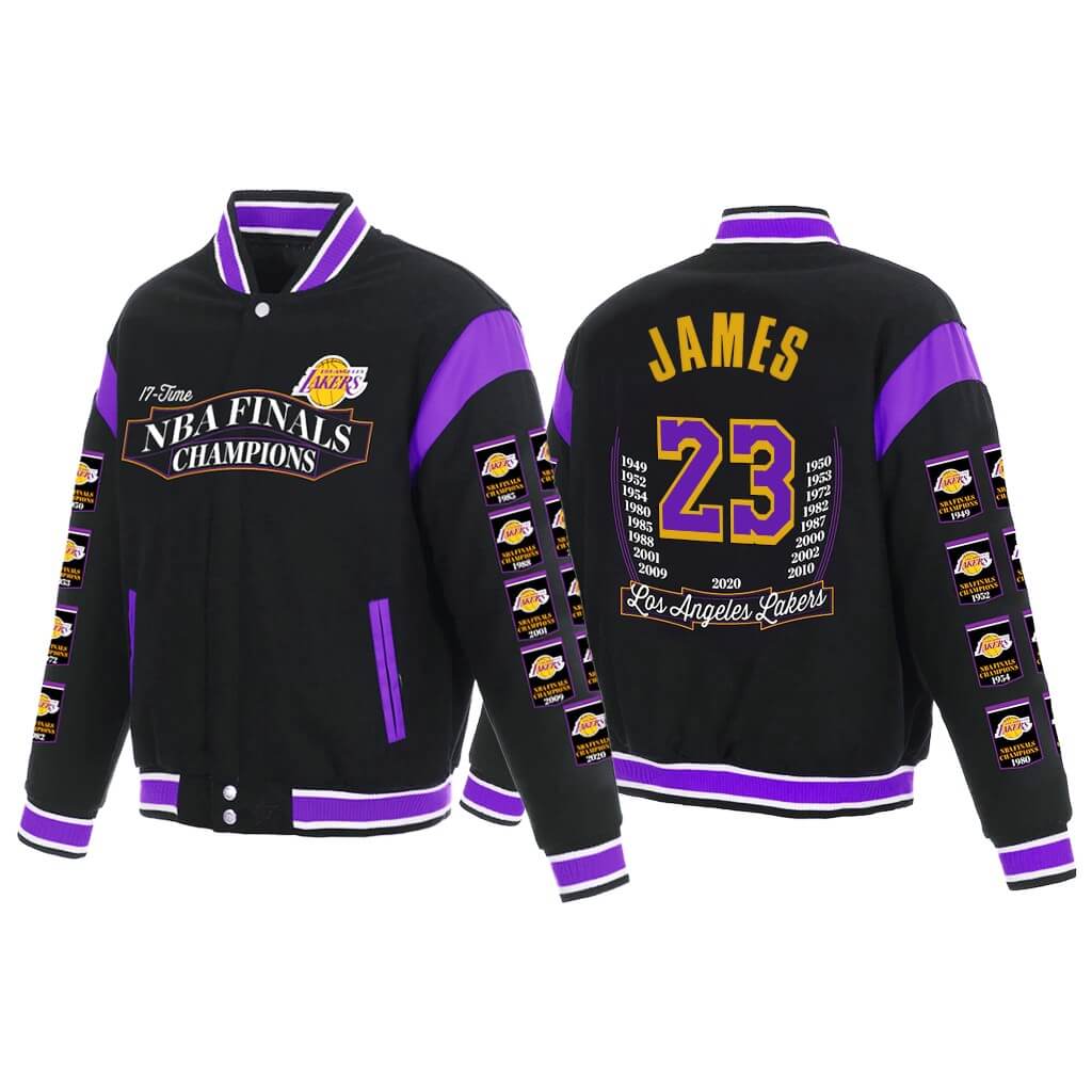 LeBron James NBA 2023 Varsity Jacket