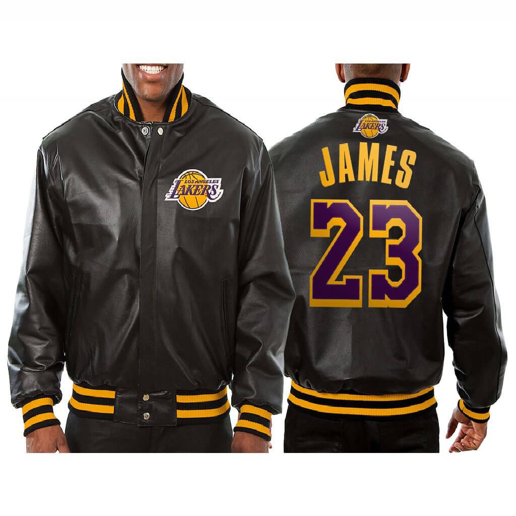 LeBron James LA Lakers Varsity Jacket