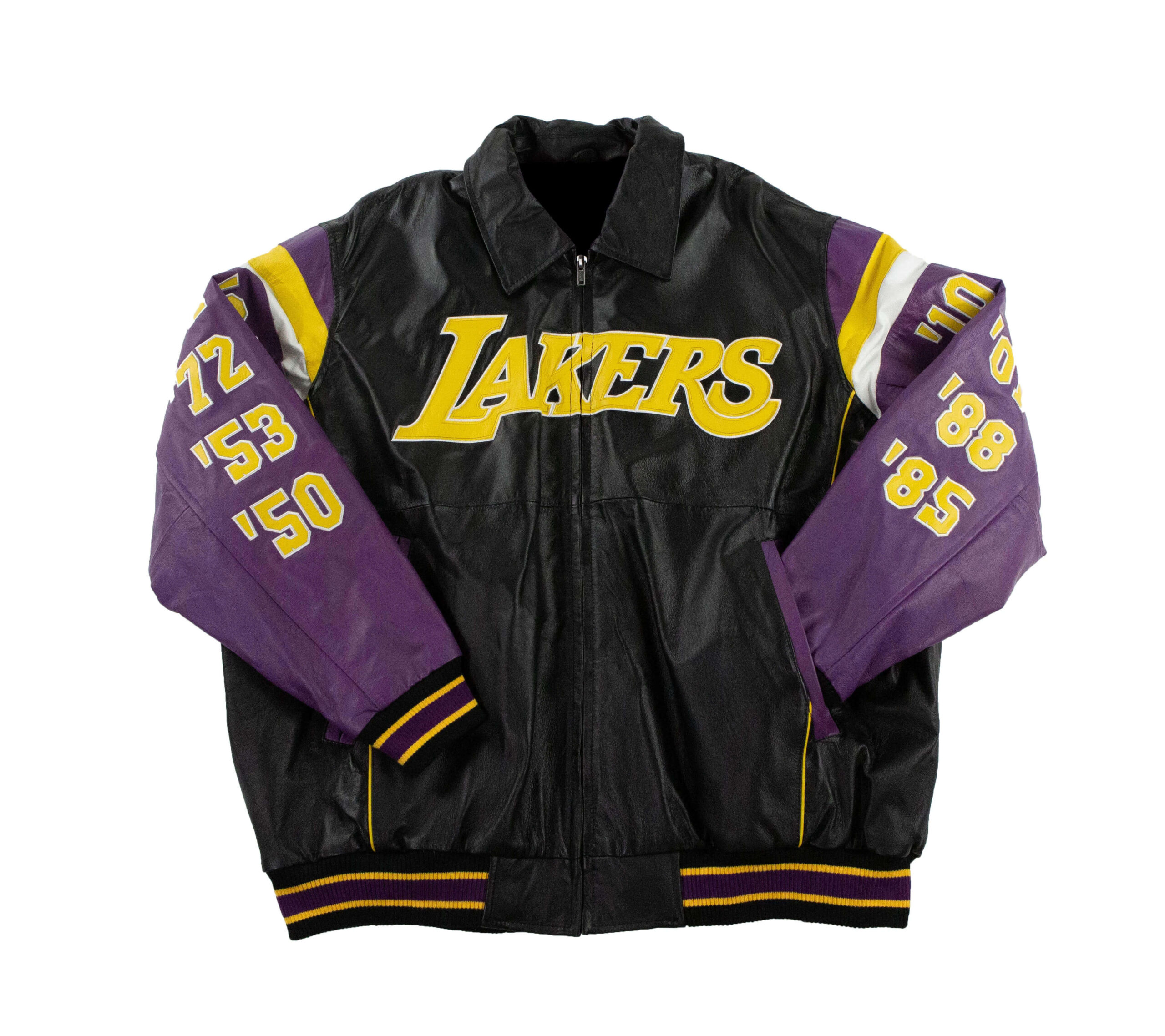 LOS ANGELES LAKERS JH DESIGN 17-TIME NBA FINALS CHAMPIONS POLY-TWILL F
