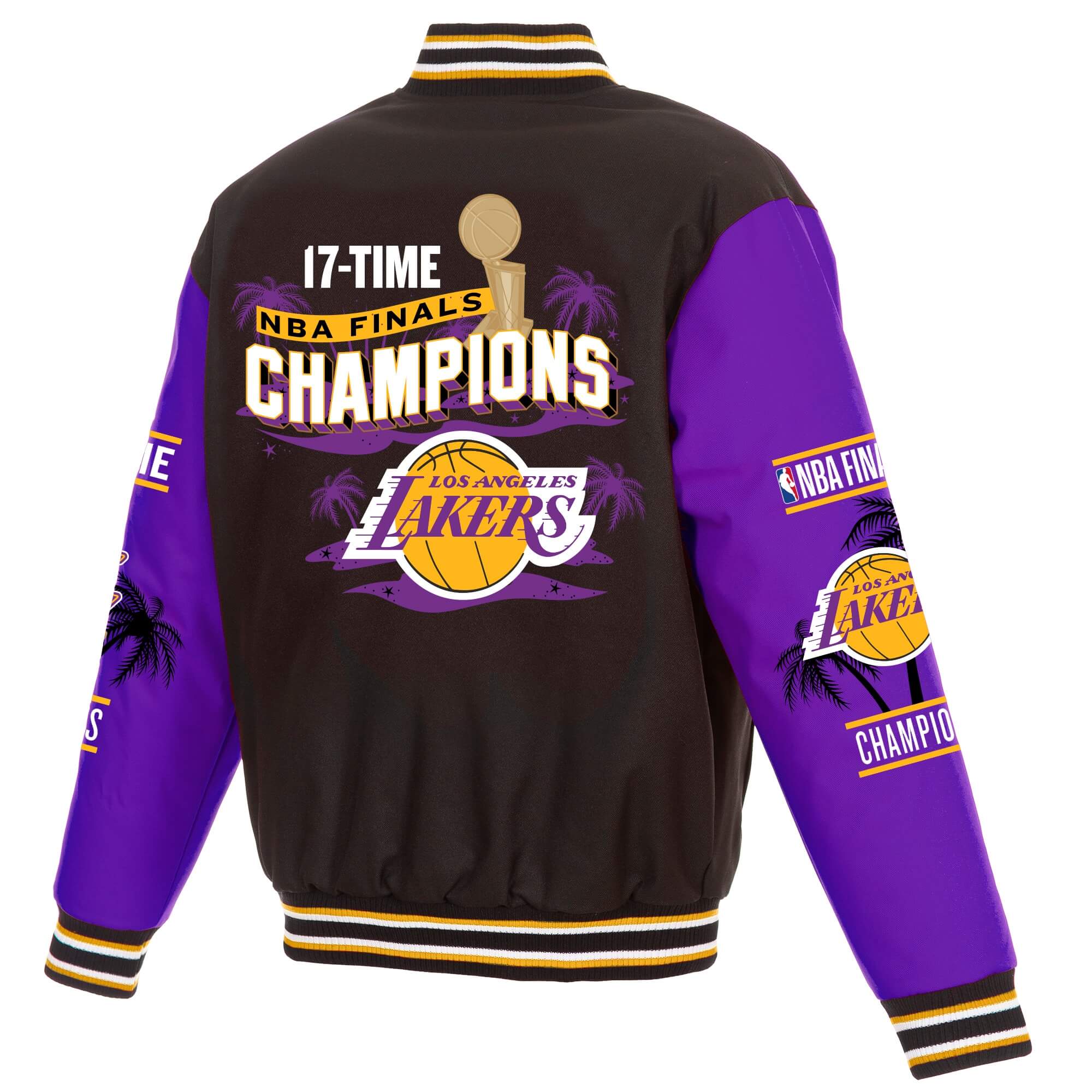Lakers 17x NBA Finals Championship Jacket – CortVision