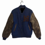 Macbeth MB Blue Varsity Letterman Jacket