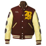 Maroon JOE McCOY Letterman Varsity Jackets