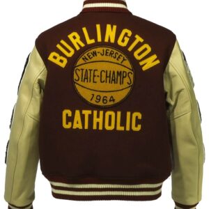 Maroon JOE McCOY Letterman Varsity Jackets