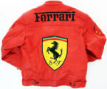 Michael Schuhmacher Ferrari Motorcycle Leather Jacket