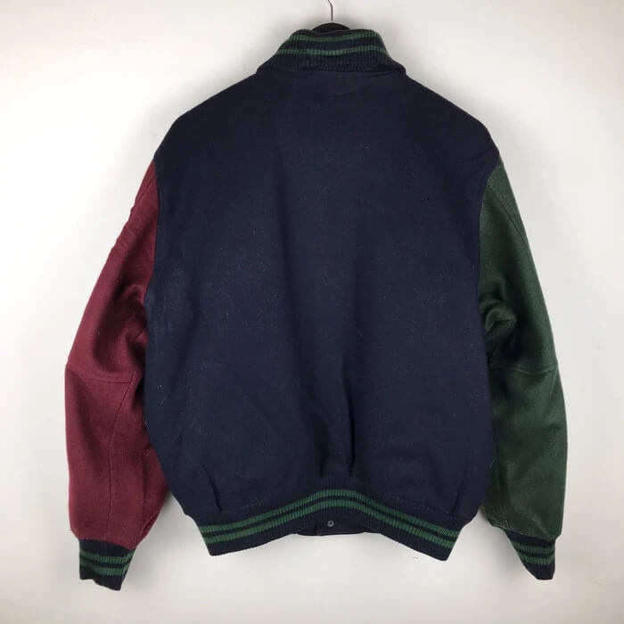 Multicolor online letterman jacket