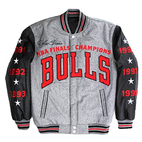 Maker of Jacket NBA Teams Jackets Chicago Bulls Thaddeus Young 1998 Satin
