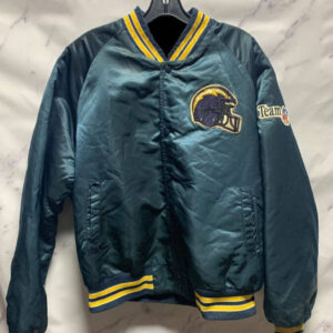 NFL San Diego Chargers Satin Button Up Jacket