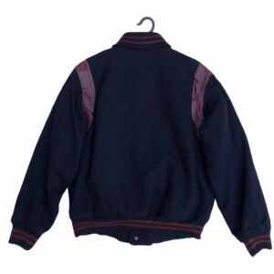 Navy Blue 90s Mcgregor American Spirit Varsity Jacket