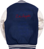 Navy Blue Vogue Varsity Jacket