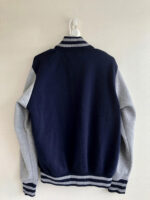 Navy Grey San Francisco CA Letterman Varsity Jacket