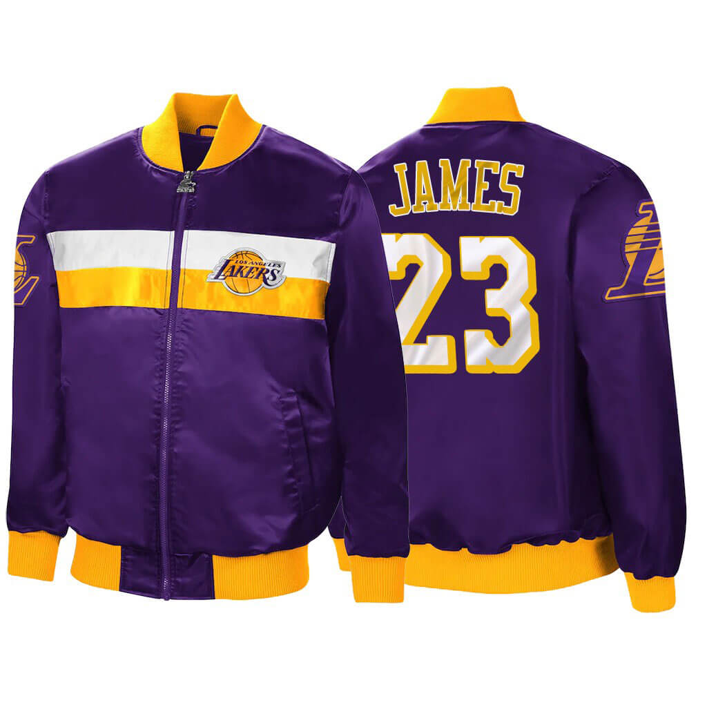 LeBron James NBA Varsity Jacket - Just American Jackets