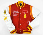 Red Tuskegee University Varsity Jacket